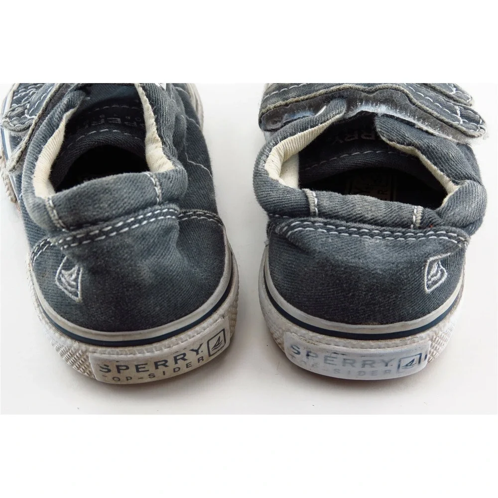 Sperry‎ Top-Sider Blue Fabric Athletic Toddler Boys Sz 6